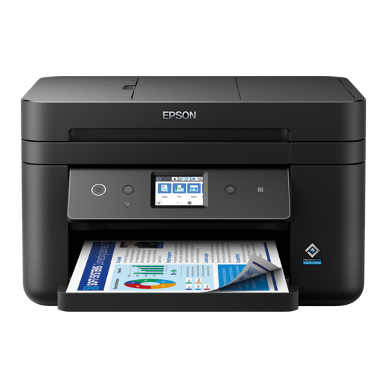 Epson WF-2880 Series Gebruikershandleiding