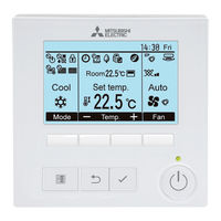 Mitsubishi Electric MA Afstandsbediening PAR-40MAA Installatiehandleiding