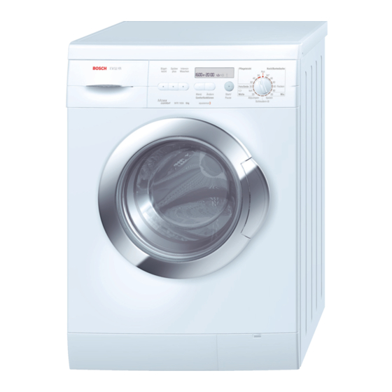 Bosch WFR 160A Gebruiksaanwijzing