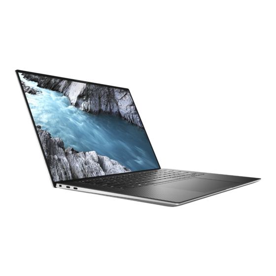 Dell XPS 15 9500 Onderhoudshandleiding