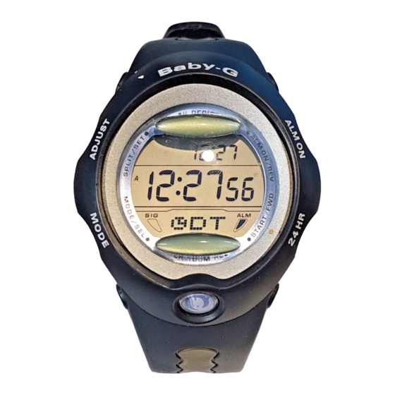 Casio 2487 Gebruiksaanwijzing