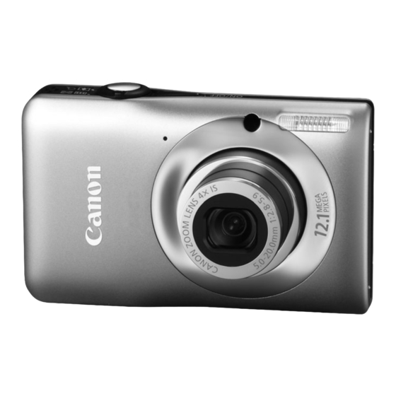 Canon IXUS 105 Gebruikershandleiding