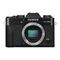 FujiFilm X-T20 Gebruiksaanwijzing