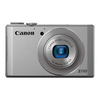 Canon PowerShot S110 Gebruikershandleiding