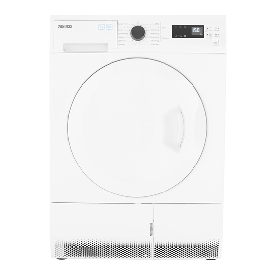 Zanussi ZDPN722SW Gebruiksaanwijzing