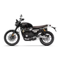 Triumph Scrambler 1200 XC 2020 Gebruikershandleiding