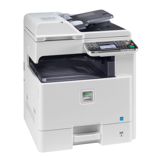 Kyocera Ecosys FS-C8520MFP Gebruikershandleiding