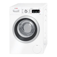 Bosch WAW32890FG Gebruiksaanwijzing En Installatievoorschrift