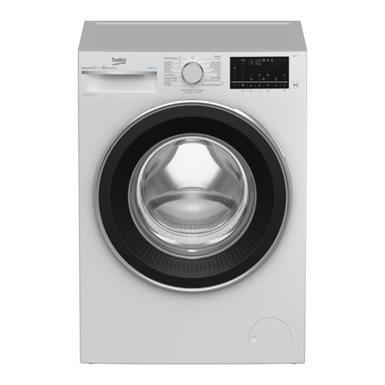 Beko B3WT59610W Gebruikershandleiding