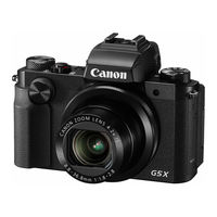 Canon PowerShot G5X Gebruikershandleiding