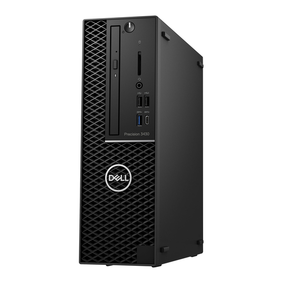 Dell Precision 3430 Small Form Factor Installatiehandleiding