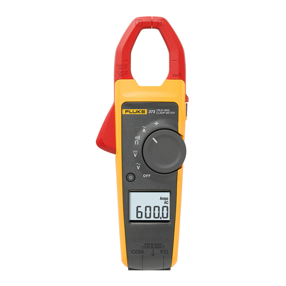 Fluke 373 Gebruiksaanwijzing