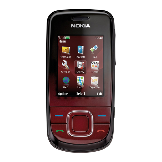 Nokia 3600 Gebruikershandleiding