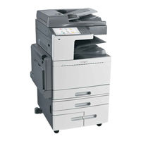 Lexmark XS955dhe Gebruikershandleiding