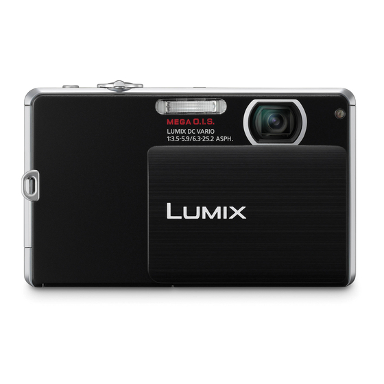 Panasonic LUMIX DMC-FP3 Gebruiksaanwijzing