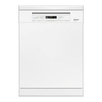 Miele G 6005 Gebruiksaanwijzing