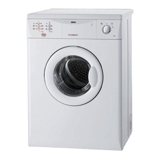 Zanussi ZTB 140 Gebruiksaanwijzing