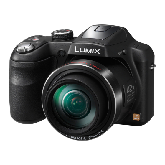 Panasonic Lumix DMC-LZ40 Gebruiksaanwijzing Voor Geavanceerde Kenmerken