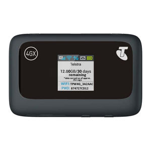 ZTE TELSTRA 4GX WI-FI PLUS (MF910Y) - Modemhandleiding