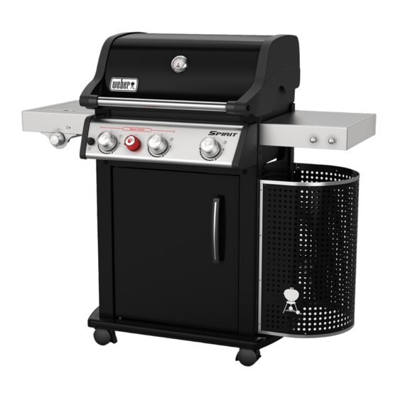 Weber Spirit EP-335 PREMIUM GBS Gebruikershandleiding