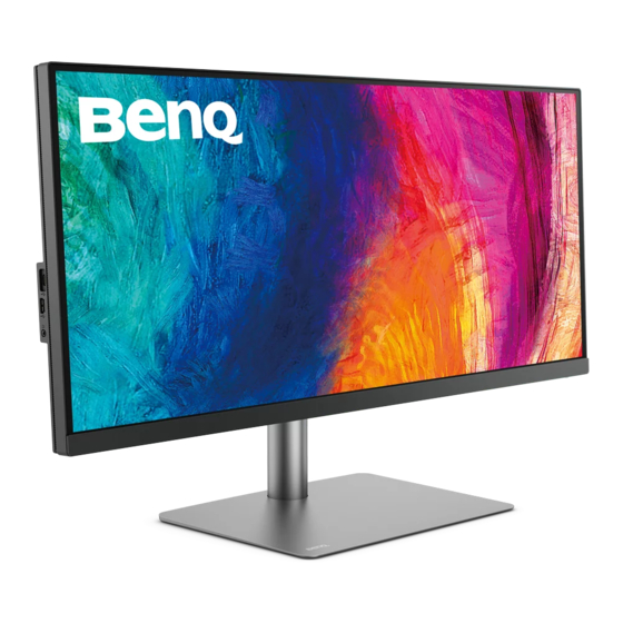 BenQ DesignVue PD Series Gebruikershandleiding