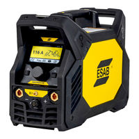 ESAB ET 210iP Advanced Gebruiksaanwijzing