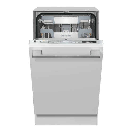 Miele G 5790 Gebruiksaanwijzing