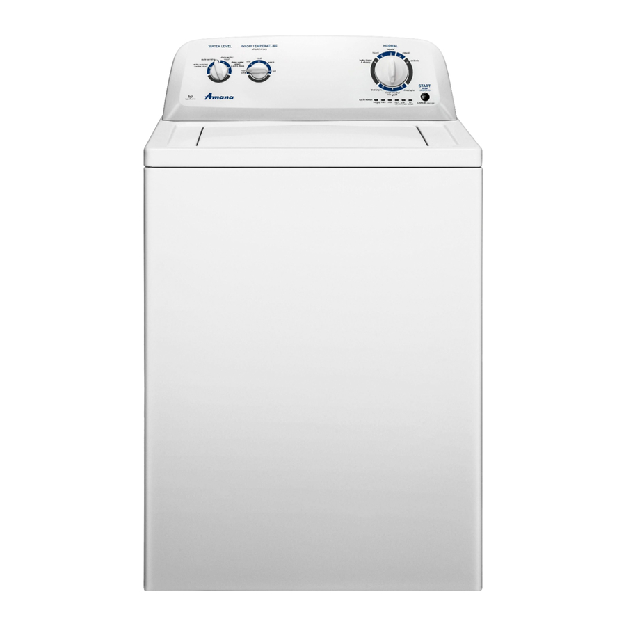 Amana Top Load Wasmachine NTW4516FW3