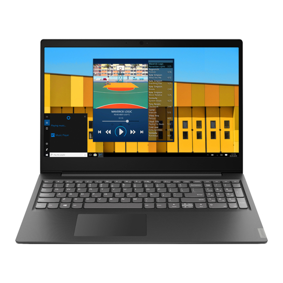 Lenovo IdeaPad S145 Series Gebruikershandleiding