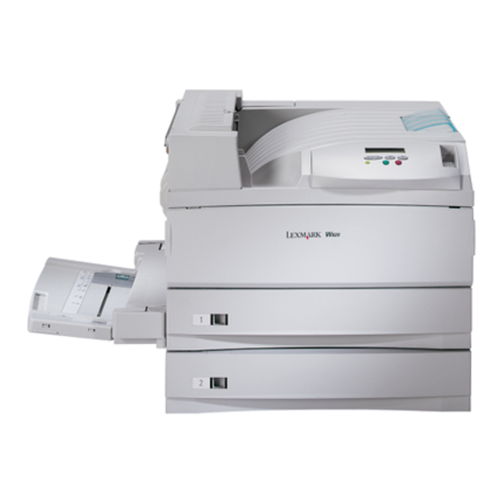 Lexmark W820 Installatiehandleiding