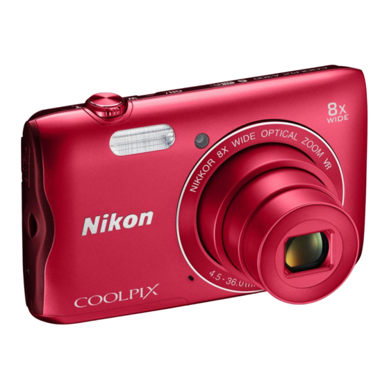 Nikon CoolPix A300 Handleiding