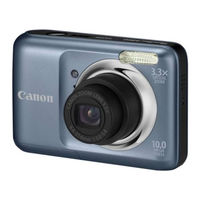 Canon PowerShot A800 Gebruikershandleiding