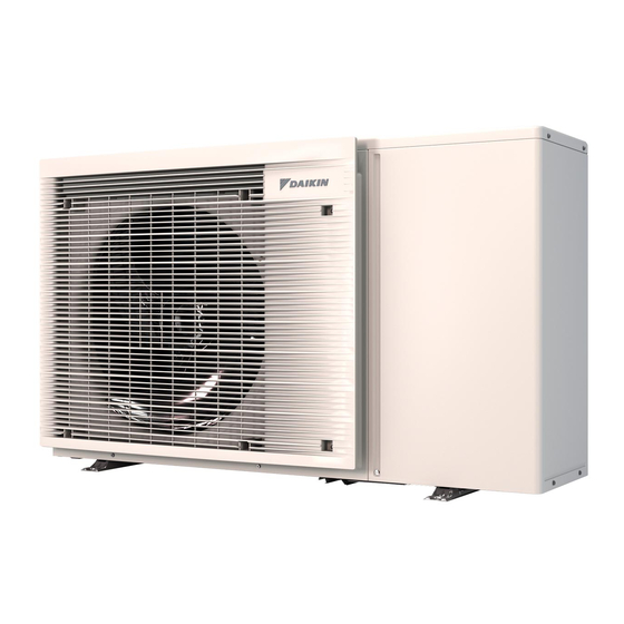 Daikin EWAA006D2V3P Gebruiksaanwijzing