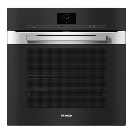 Miele H 7660 BP Gebruiks- En Montagehandleiding