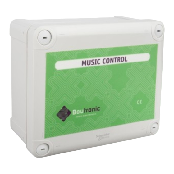 Boutronic MusicControl 4 Handleiding