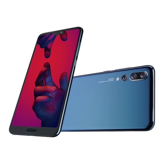 Huawei P20 Pro Gebruikershandleiding