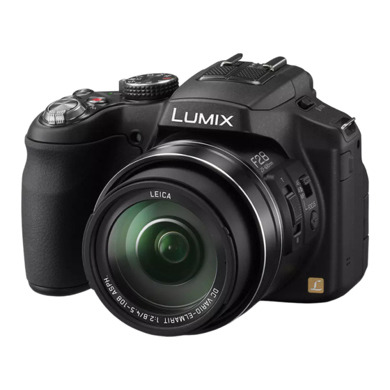 Panasonic Lumix DMC-FZ200 Gebruiksaanwijzing Voor Geavanceerde Kenmerken