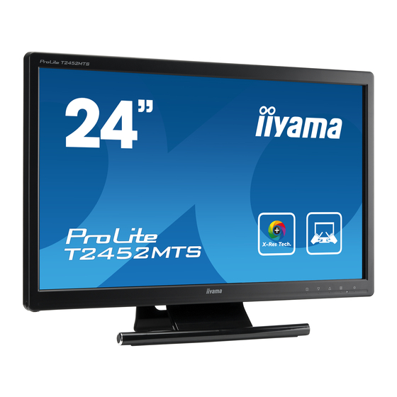 iiayma ProLite T2452MTS-B1 Gebruikershandleiding