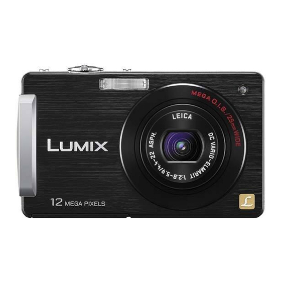 Panasonic LUMIX DMC-FX550 Beknopte Gebruiksaanwijzing