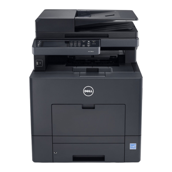 Dell C2665dnf Gebruikershandleiding