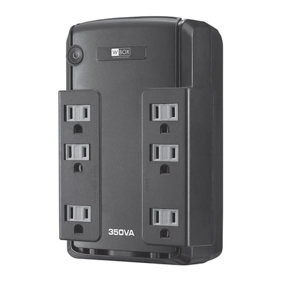 WBOX Technologies 0E-350V6 UPS