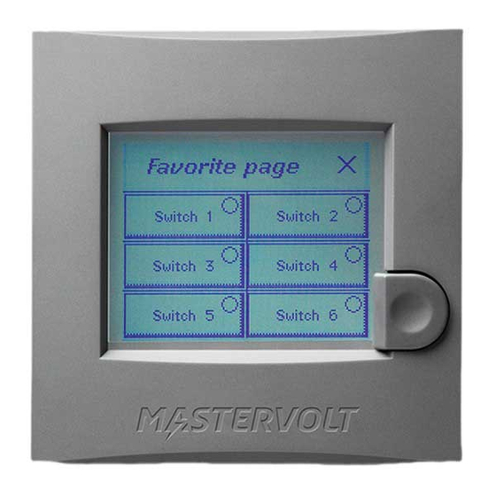 Mastervolt MasterView Easy MkII Gebruikershandleiding