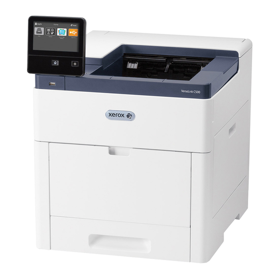 Xerox VersaLink C500 Gebruikershandleiding