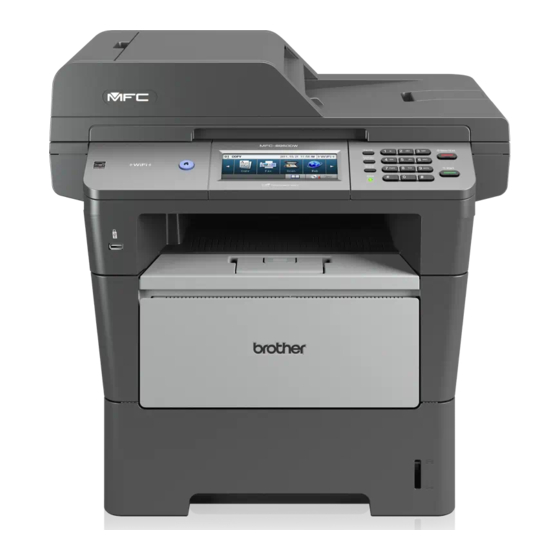 Brother MFC-8950DW Installatiehandleiding