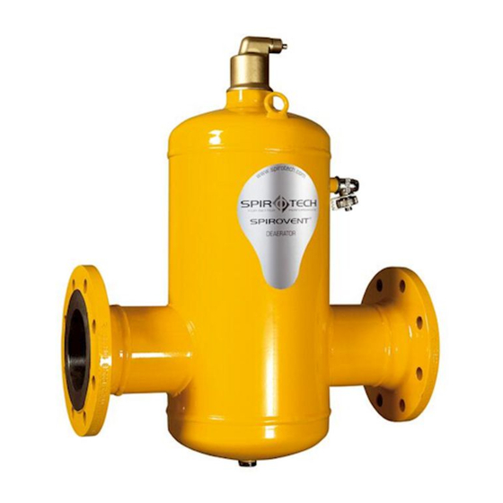 Spirotech SPIROVENT Gebruikershandleiding