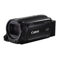 Canon Legria HF R706 Gebruiksaanwijzing