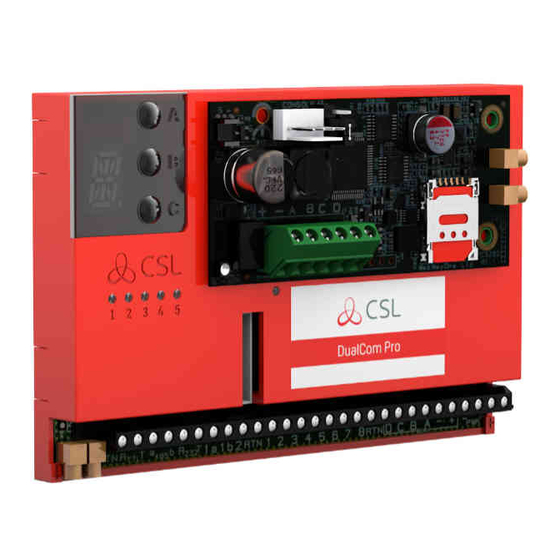 CSL DualCom Pro Range Gebruiksaanwijzing