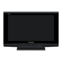 Panasonic Viera TX-26LXD80F Gebruiksaanwijzing