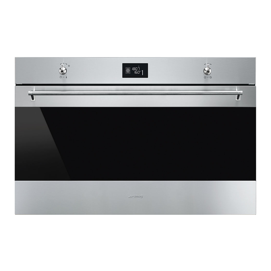 Smeg Classici SF9390X1 Gebruiksaanwijzing