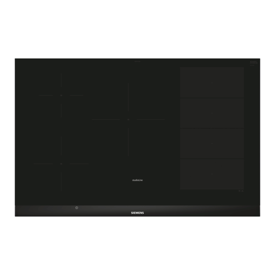 Siemens EX877LVV5E Gebruikershandleiding